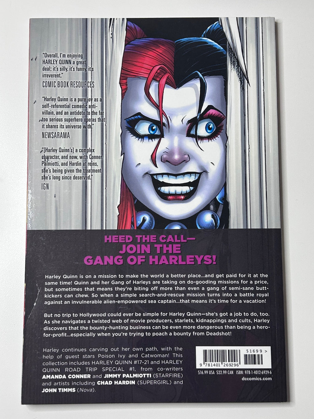 Harley Quinn Vol 4 A Call to Arms DC Comics Paperback Comic Book Sept 2016