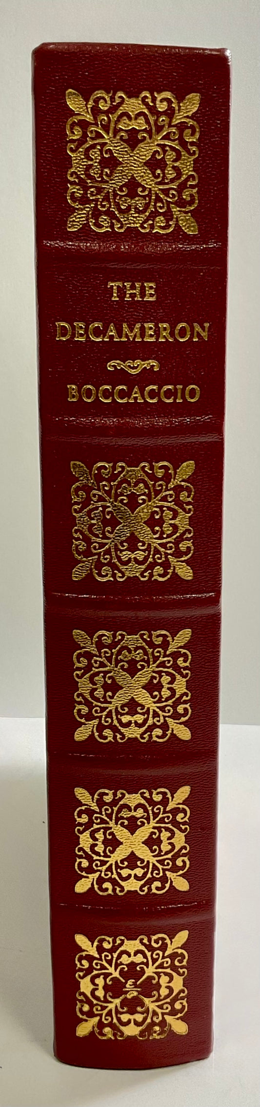 The Decameron by Giovanni Boccaccio Vintage 1980 The Easton Press 100 Greatest Books Ever Written Leather Bound Collector's Edition