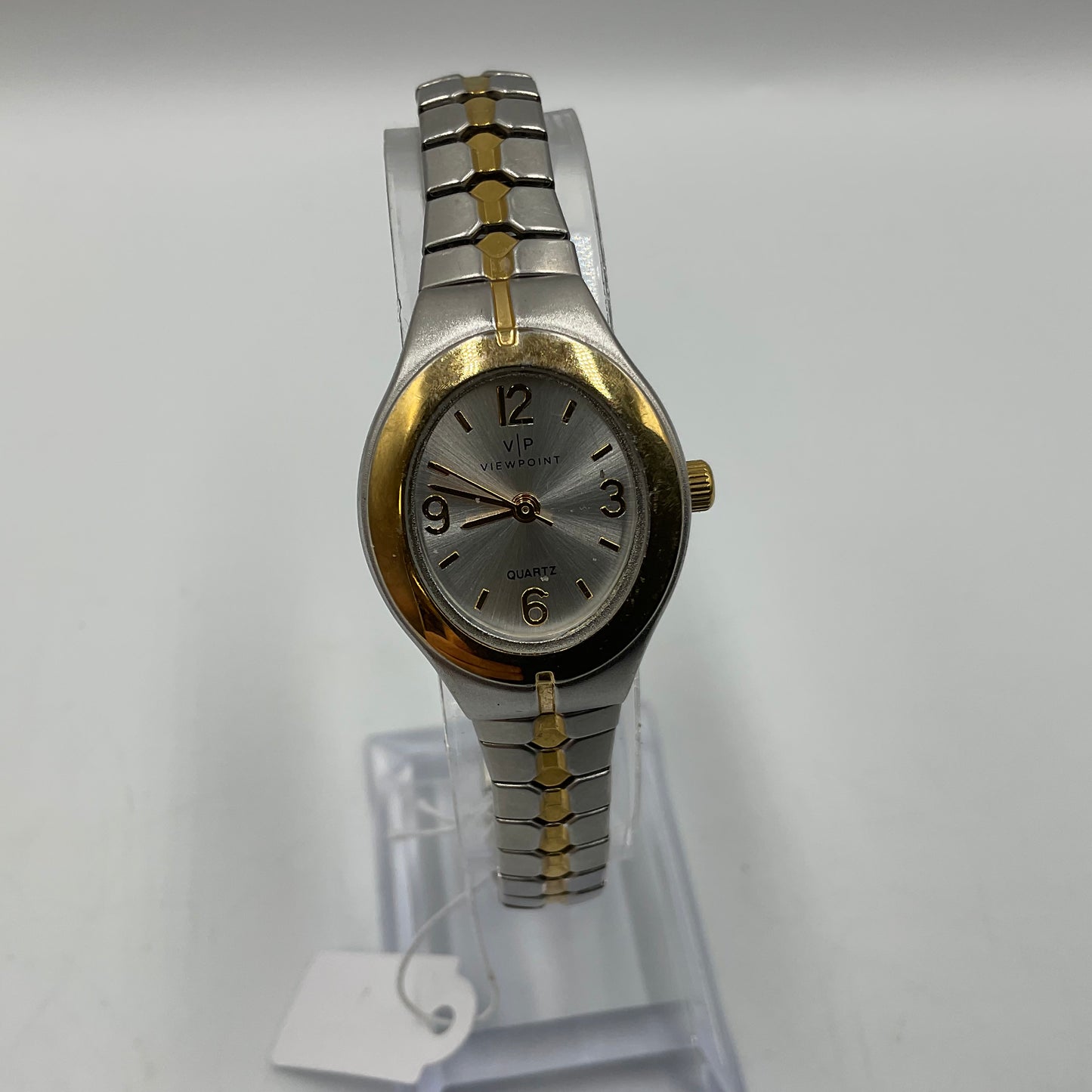 Timex Viewpoint 2-Tone Expansion Band Watch New Battery