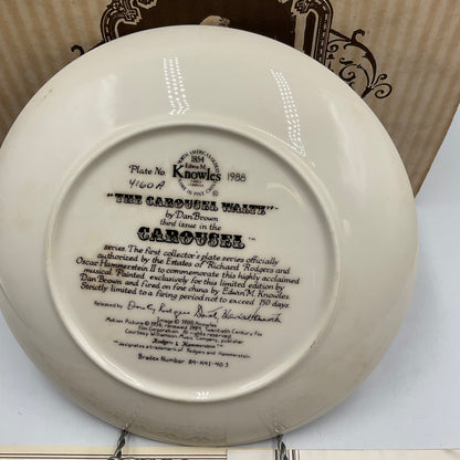 The Edwin M.Knowles China Co. The Carousel Waltz