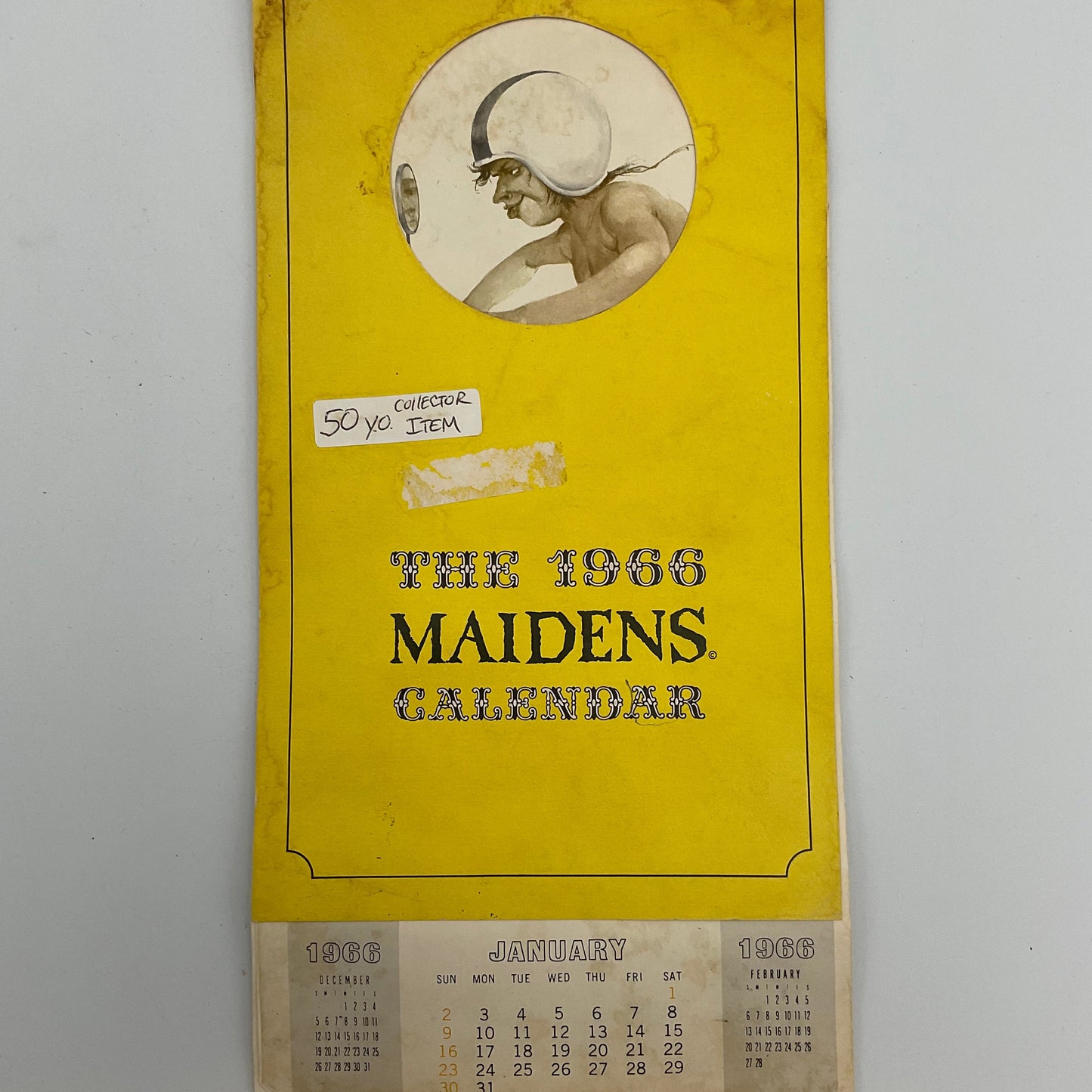 Vintage The 1966 Maidens Calendar