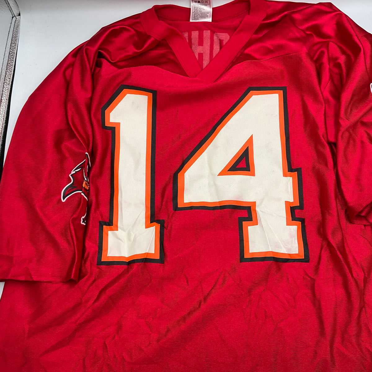 Tampa Bay Buccaneer’s #14 Brad Johnson Jersey Size Large