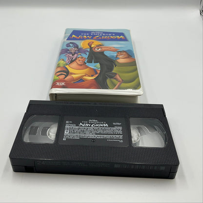 Walt Disney VHS The Emperor’s New Grove 2001 Vintage Video Tape Movie Film Not Tested