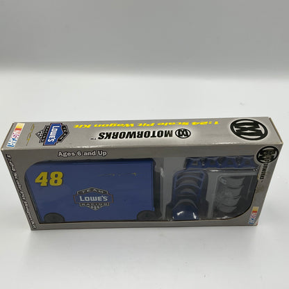 NASCAR Motorworks 1:24 Scale Pit Wagon #48 Jimmie Johnson Unopened