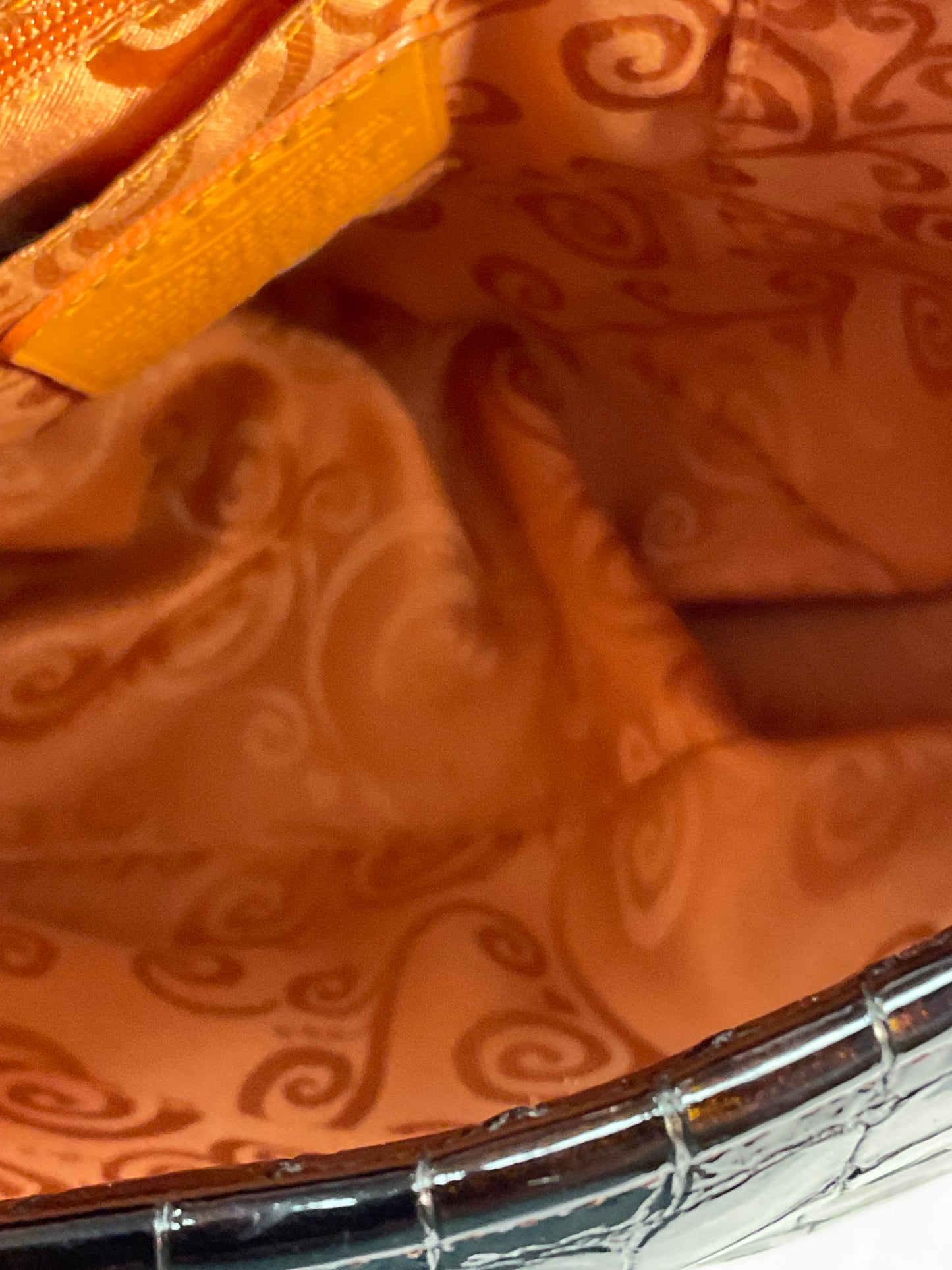 Brighton Shoulder Bag - Dark Brown - Metal Accents