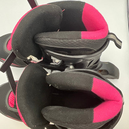 Advantage Pro Bladerunner Roller Blades Pink Black Womens Size 12