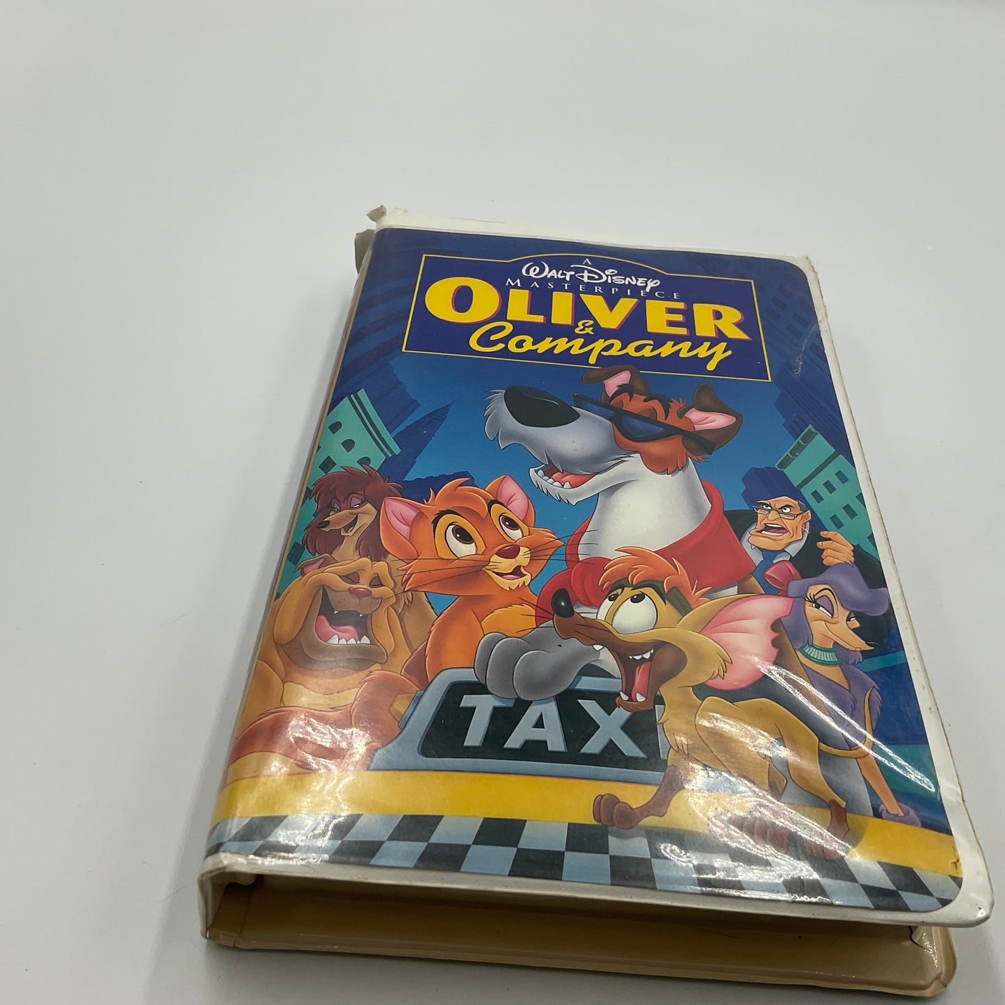 Walt Disney Masterpiece Oliver & Company VHS Tape