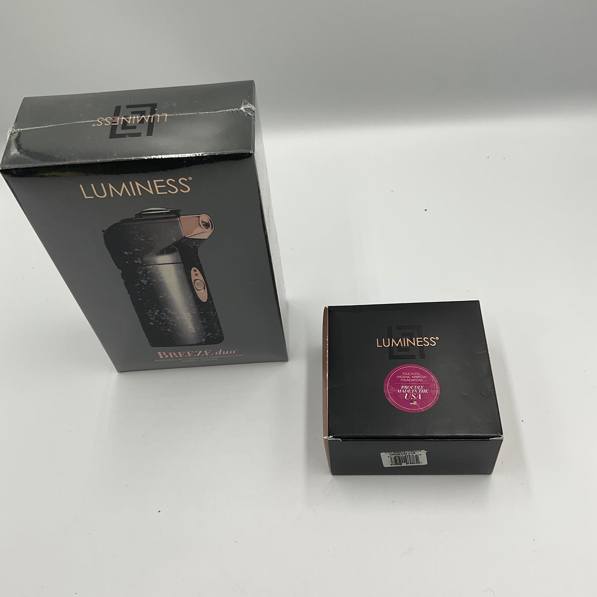 Luminess Breeze Duo Portable 2 In 1 Handheld Airbrush System