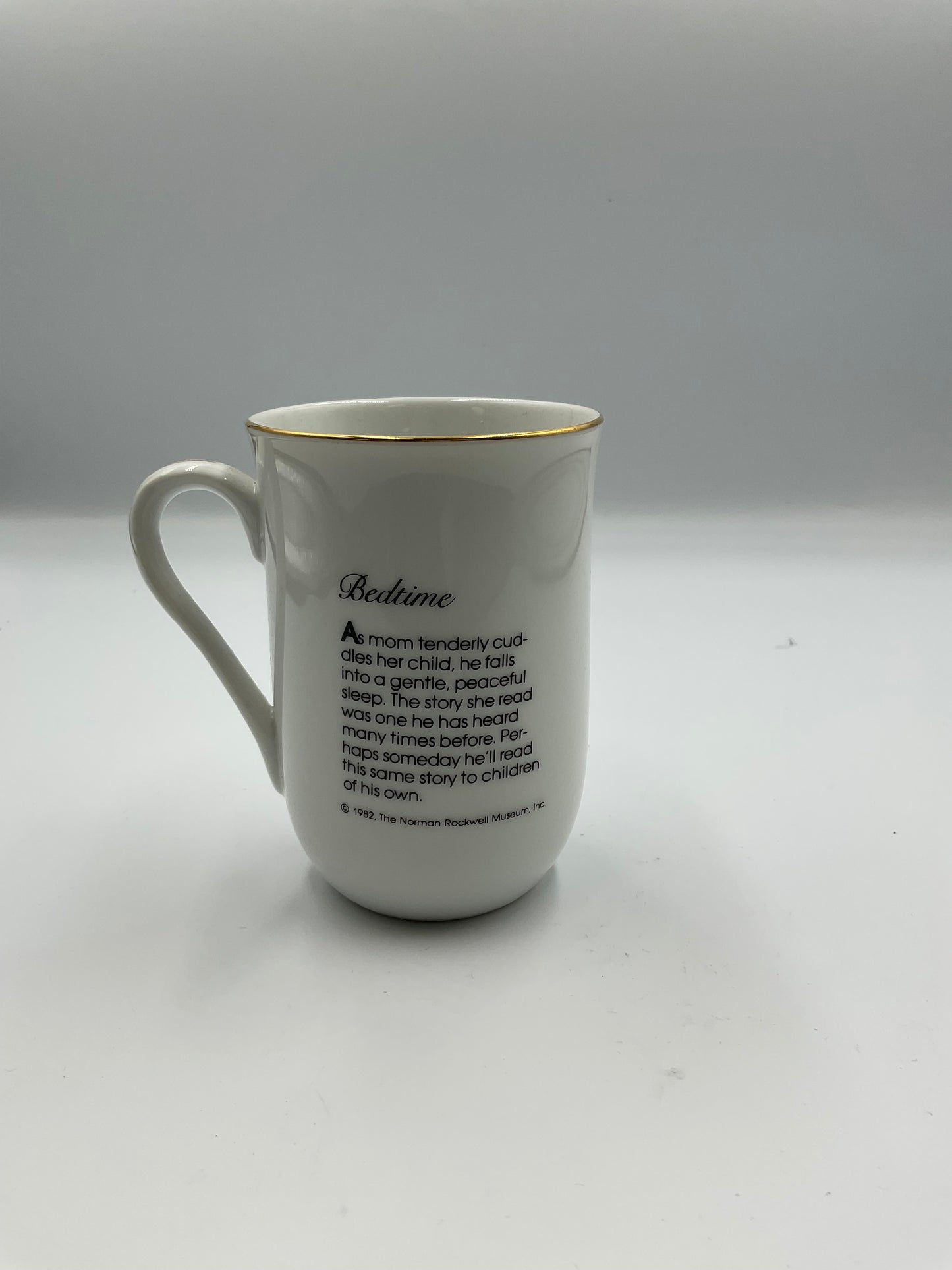 Norman Rockwell Museum Vintage 1982 8 Ceramic Mugs