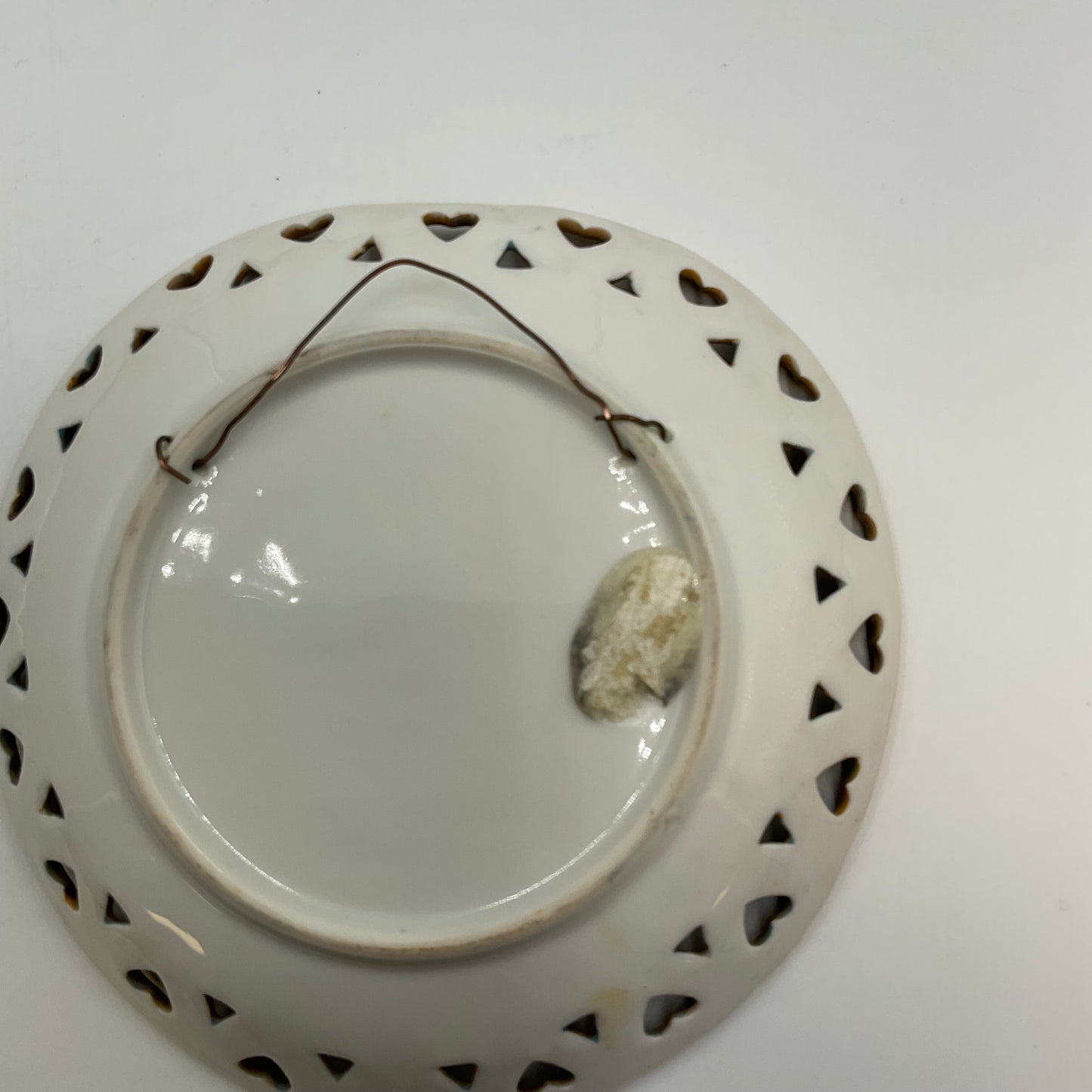 Vintage Porcelain Plate Couples Scene Set Of 3