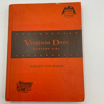 Vintage Virginia Dare Mystery Girl by Augusta Stevenson Hard Cover