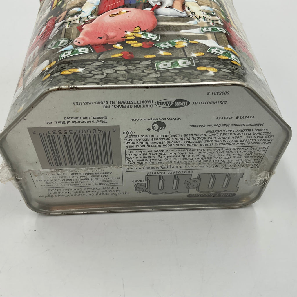 Not opened 2003 M&M’s Holiday Tin
