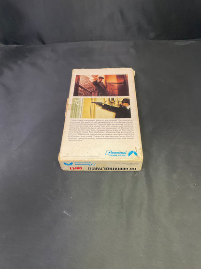 Paramount The Godfather Part 2 VHS Tape