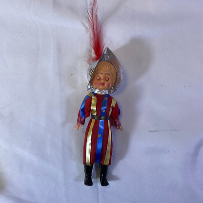 Vatican Swiss Guard Italian Made Small Doll