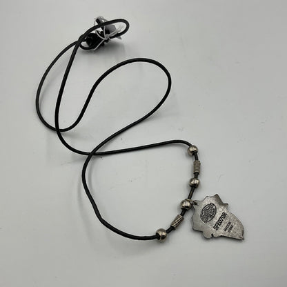 Atlanta Falcons NFL logo Pendand black cord Necklace