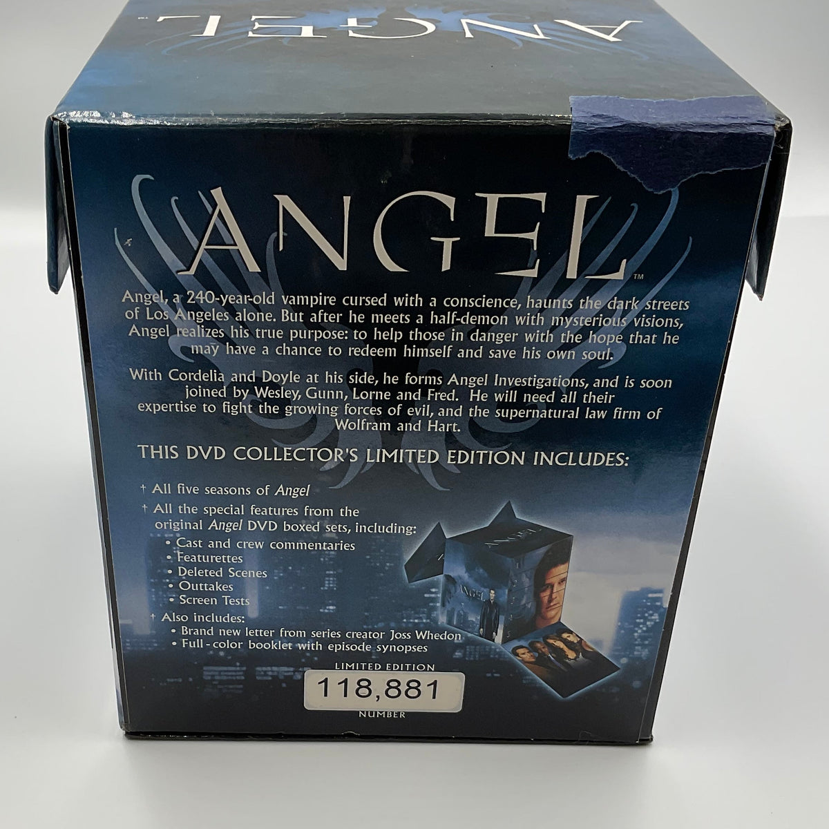 Angel The Complete Series 2007 Collector’s Limited Edition Boxed Set