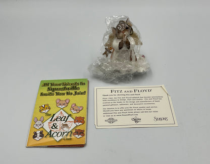 Collectible figurine kit from the Charming Tails collection by Fitz and Floyd