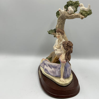 Vintage The Mirella Collection Figurine Couple Scene