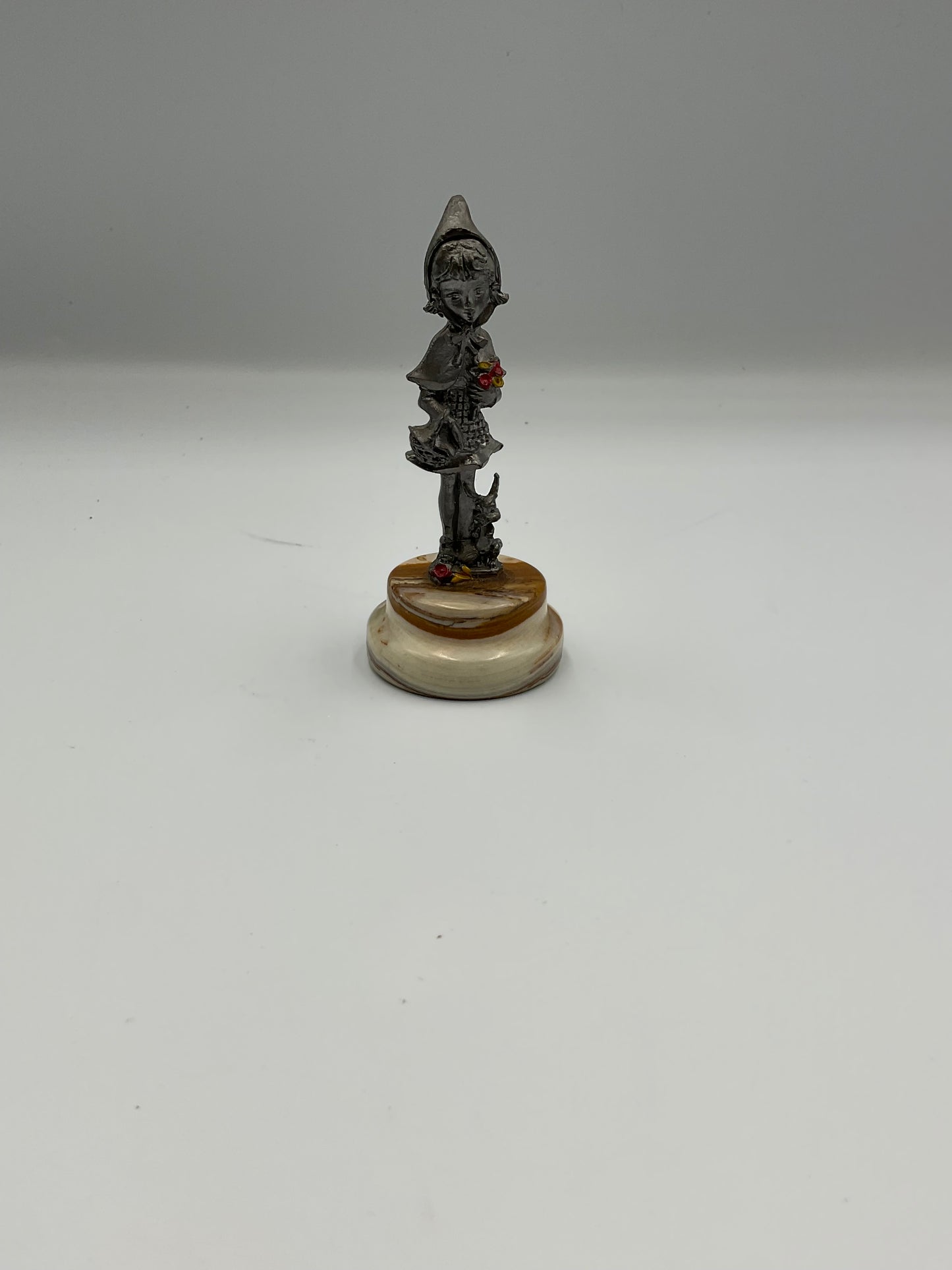 Vintage Little Red Riding Hood Statuette