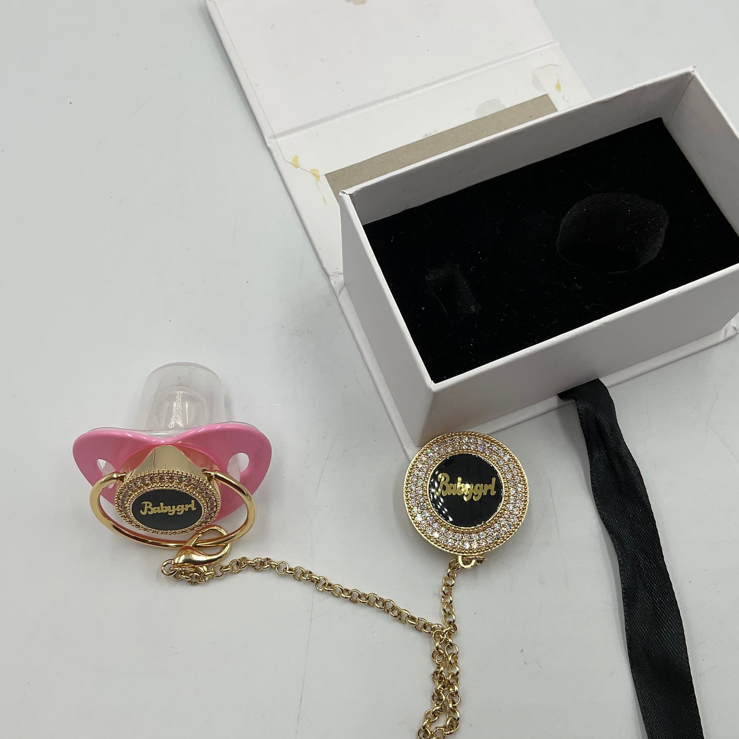 Liore’e Baby Luxury Boutique Personalized Baby Pacifier
