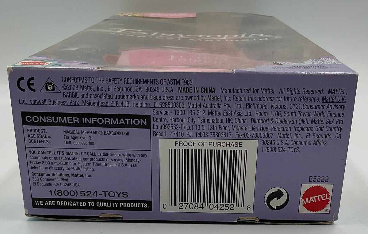 2003 Barbie Fairytopia "Magical Mermaid" Doll by Mattel