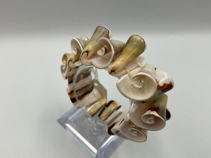 Natural Spiral Shell Bracelet