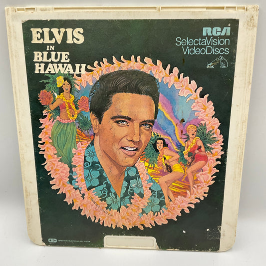 Elvis In Blue Hawaii Vintage RCA SelectaVision Video Disc Untested