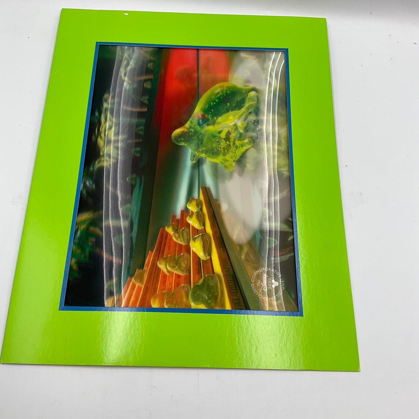 Vintage 1998 Disney Flubber Exclusive Commemorative Lithograph 3D 11X14