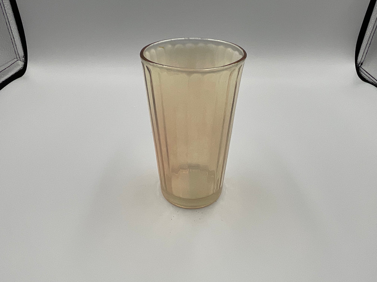Jeannette Glass Finlandia Marigold Tree Bark Carnival Tumbler (5)