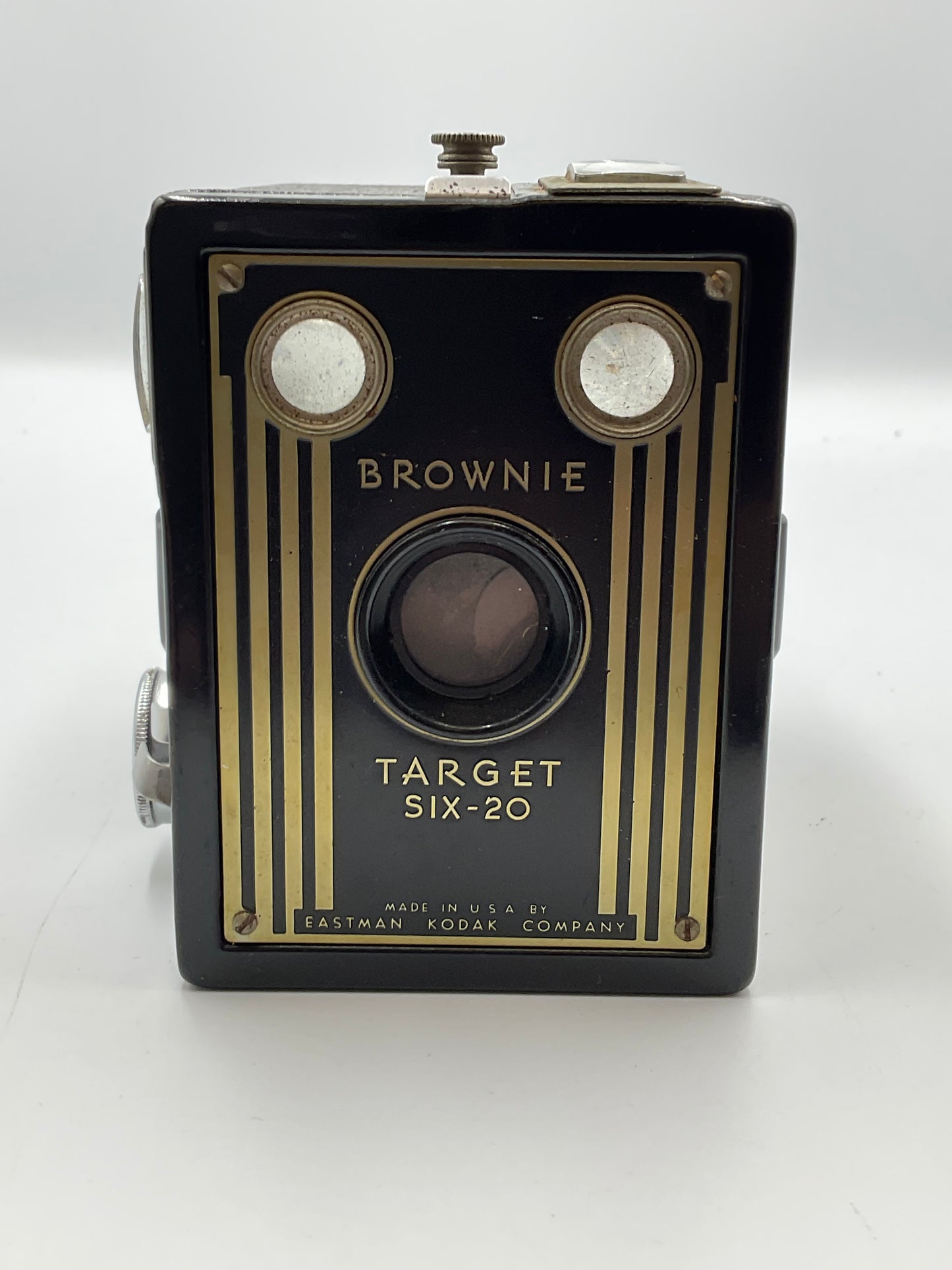 Eastman Kodak Vintage Brownie Target Six-20 Model Box Camera untested