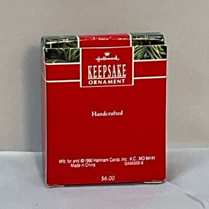 Hallmark Keepsake Top Hatter Miniature Christmas Ornament