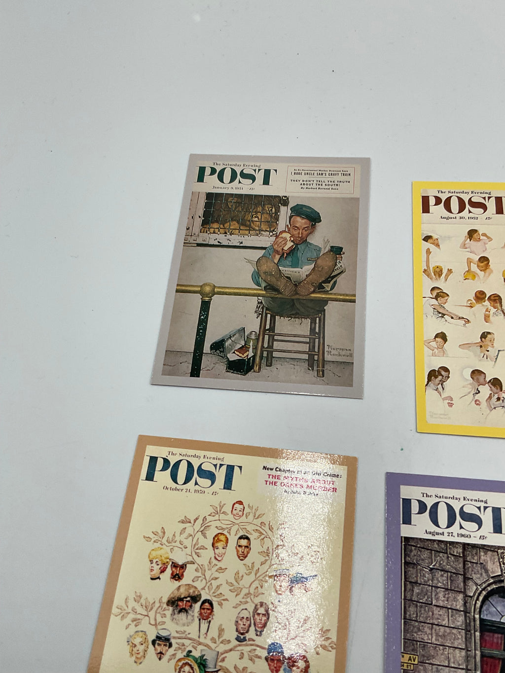 Vintage 1993 Norman Rockwell Series 2 Trading Card Lot