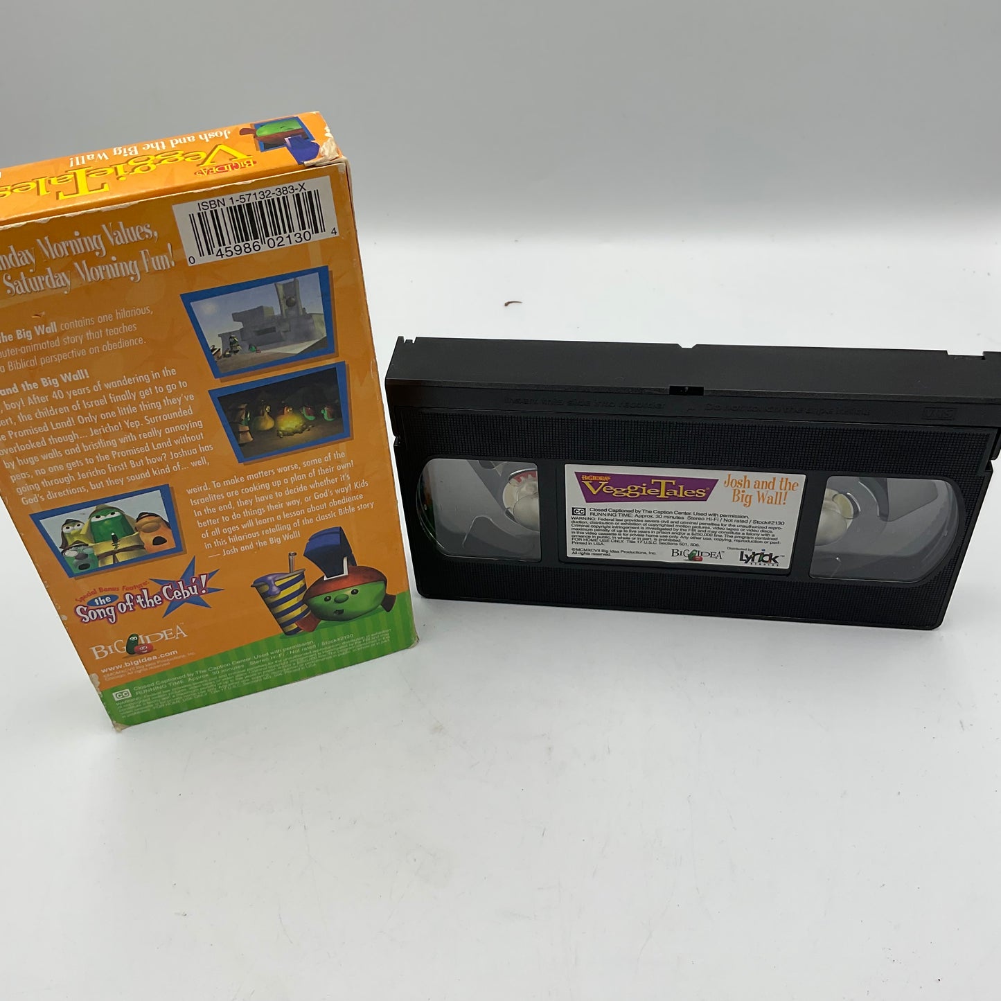 Big Ideas Veggie Tales VHS Tape