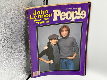 People Weekly Magazine Dec 22 1980 John Lennon Tribute Beatles