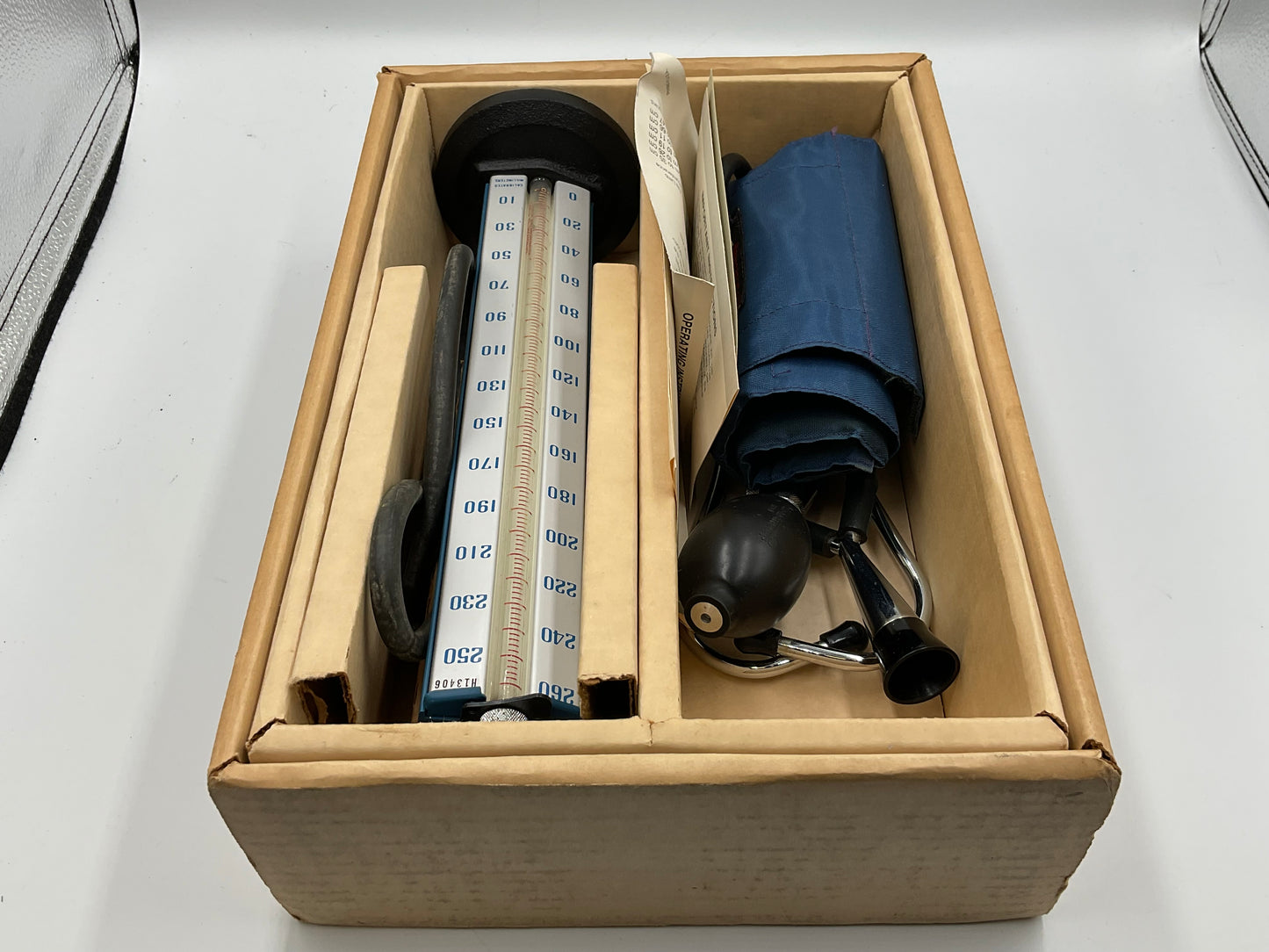 Vintage Sphygmomanometer (blood pressure kit) w/ box
