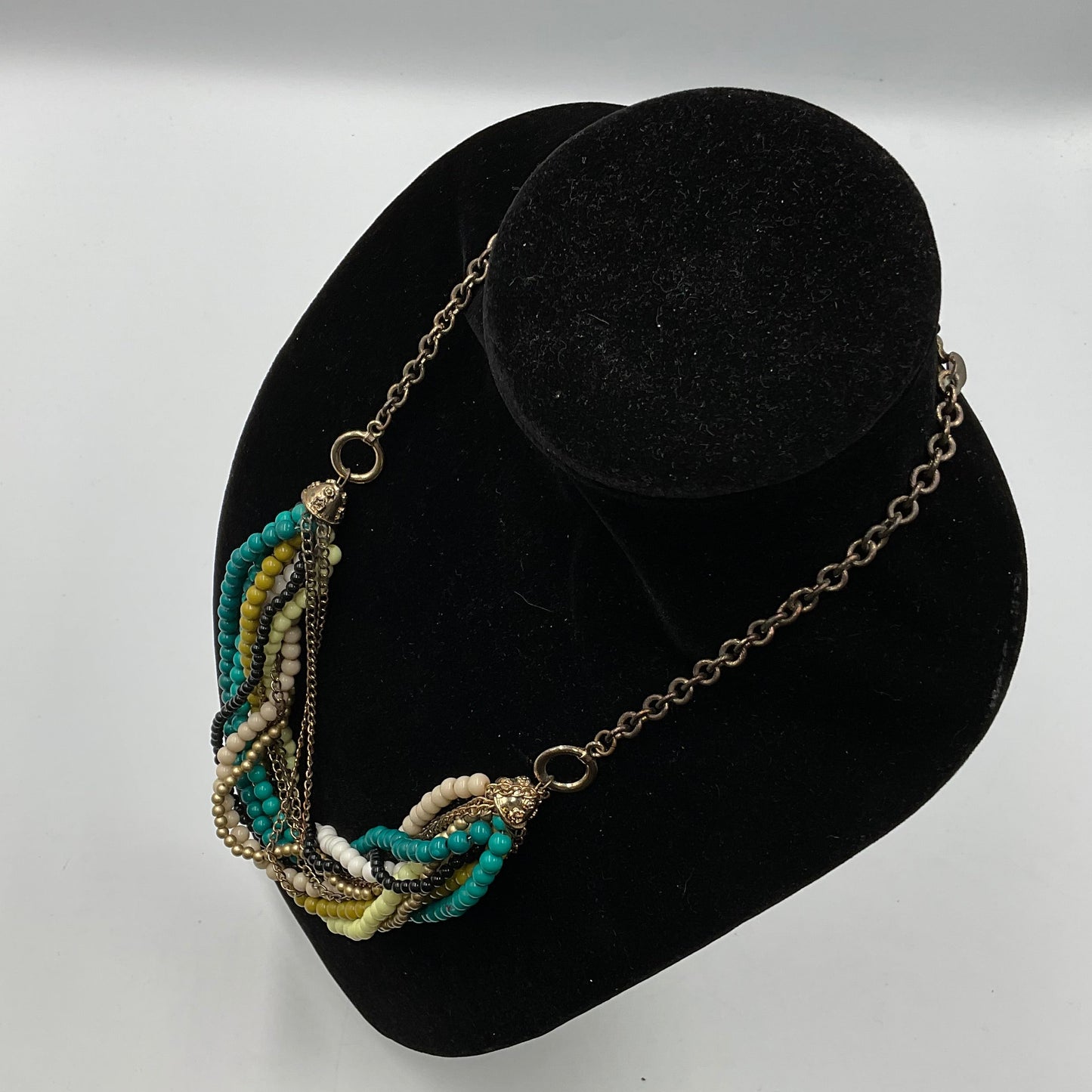 Multi Colored Beaded Necklace