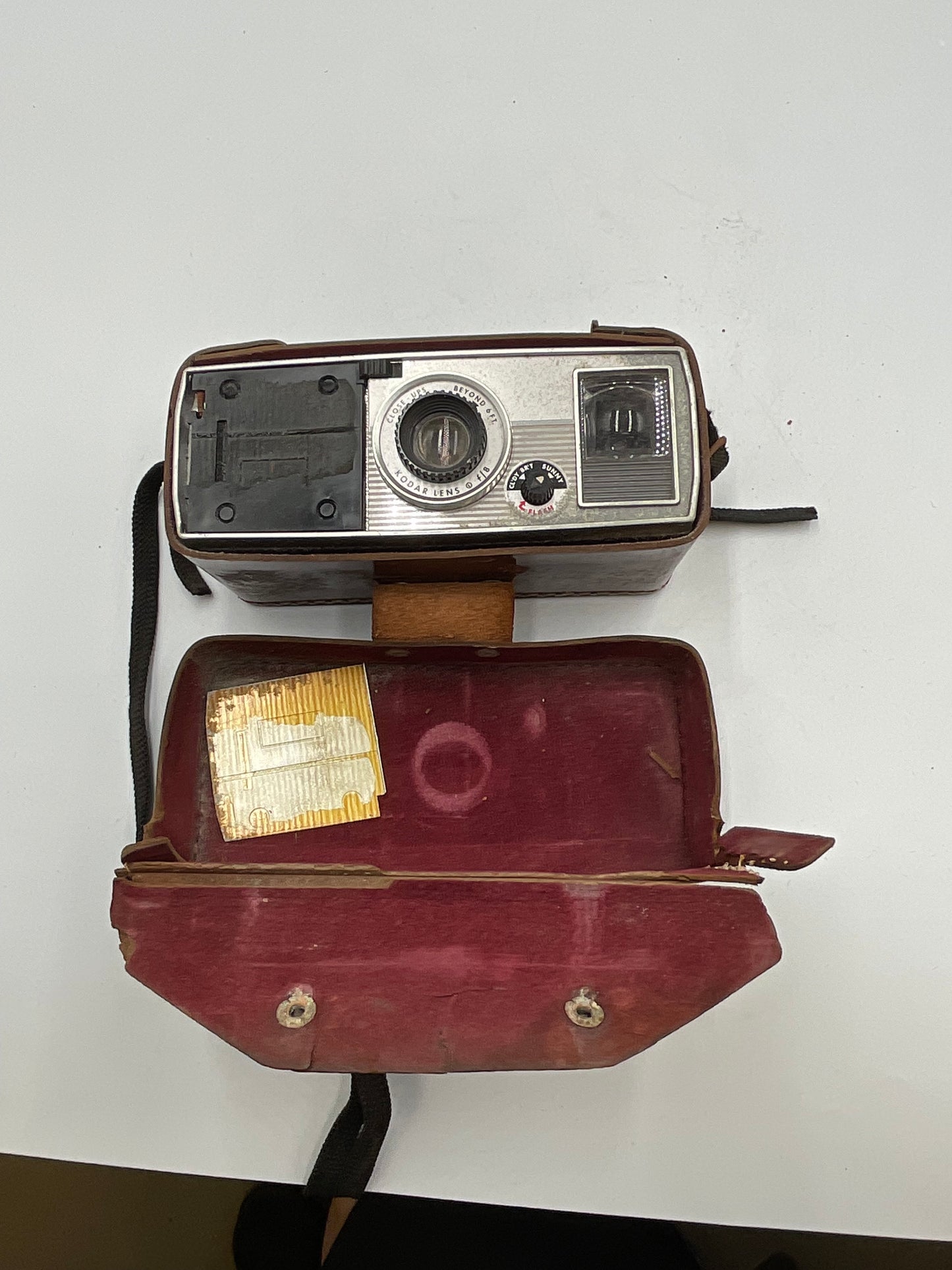 Vintage Kodak Brownie Super 27 Model Camera with case untested