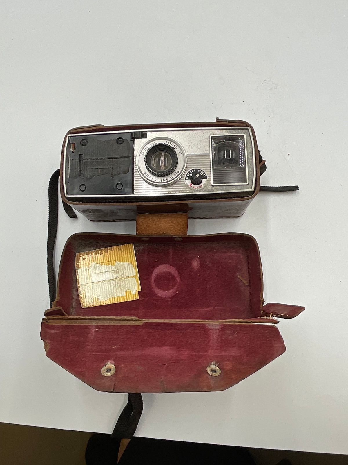 Vintage Kodak Brownie Super 27 Model Camera with case untested