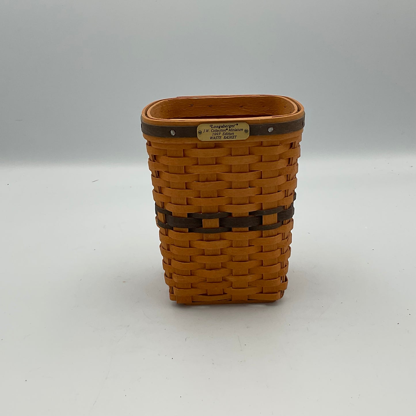 Longaberger Square Wooden Basket