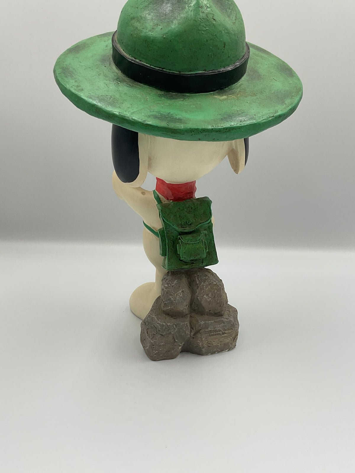 Vintage 12" Peanuts Beagle Scout Snoopy Figurine