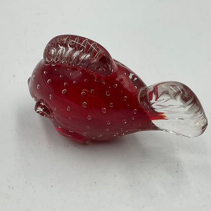 Vintage Murano-Style Glass Fish Figurine