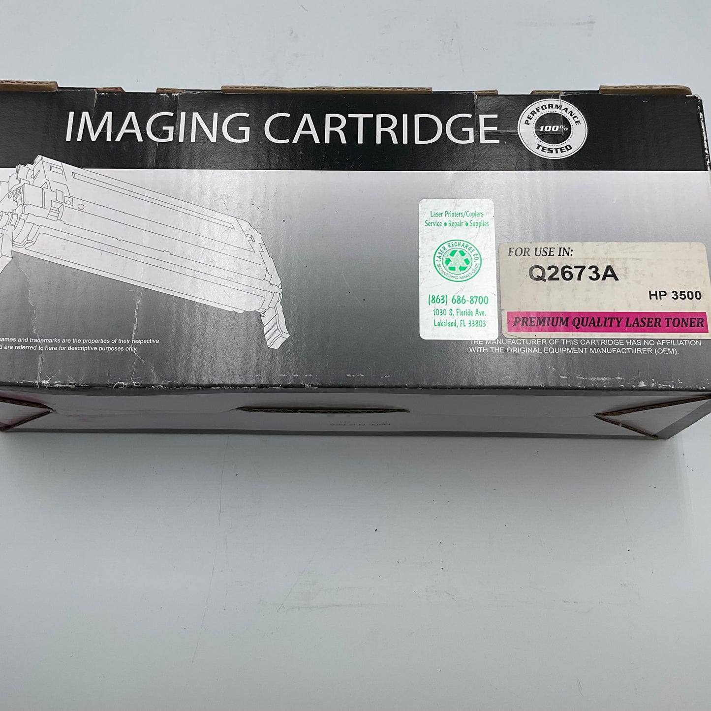 Premium Quality Laser Toner Printer Imaging Cartridge Magenta Q2673A HP3500