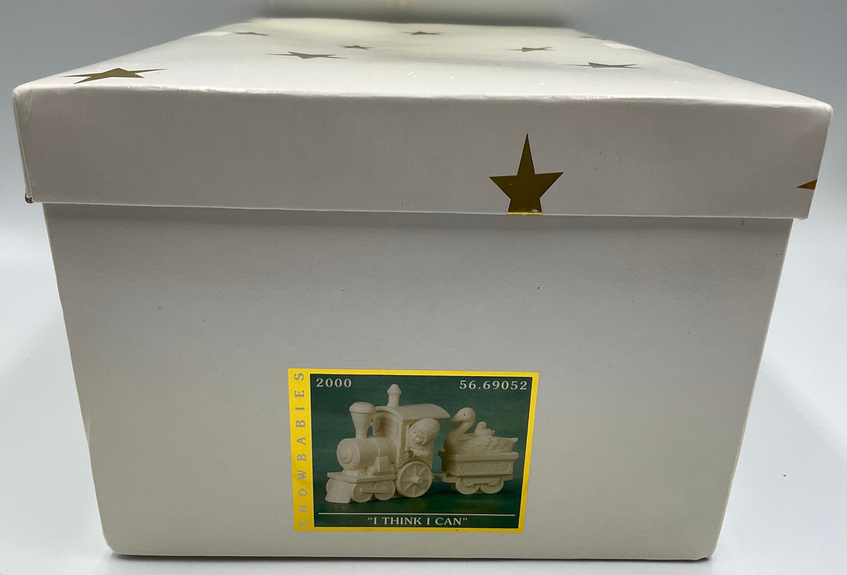 Department 56 Snowbabies “I Think I Can” Figurine. Retired 56.69052 2001