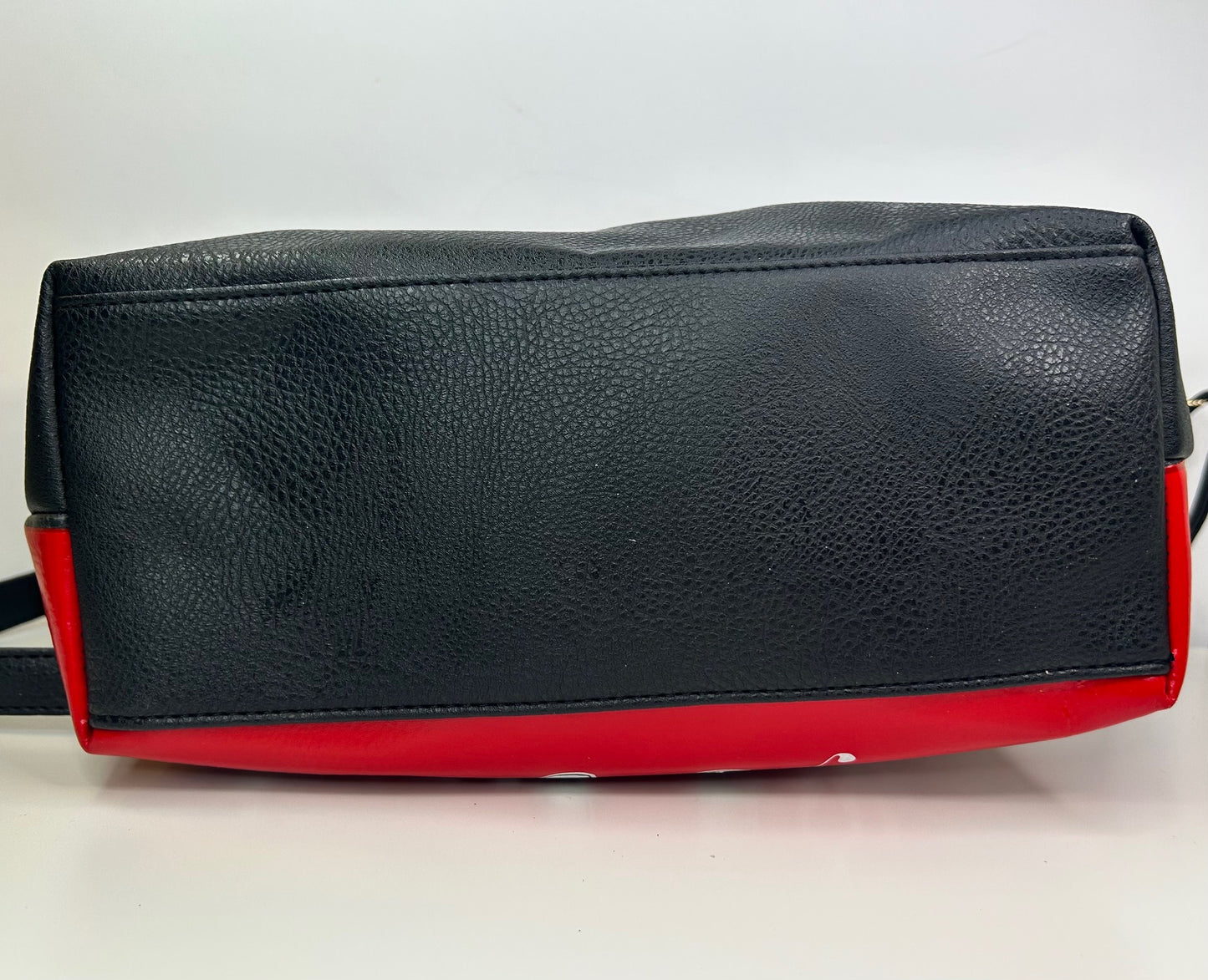 Betty Boop Handbag Black and Red Vegan Leather