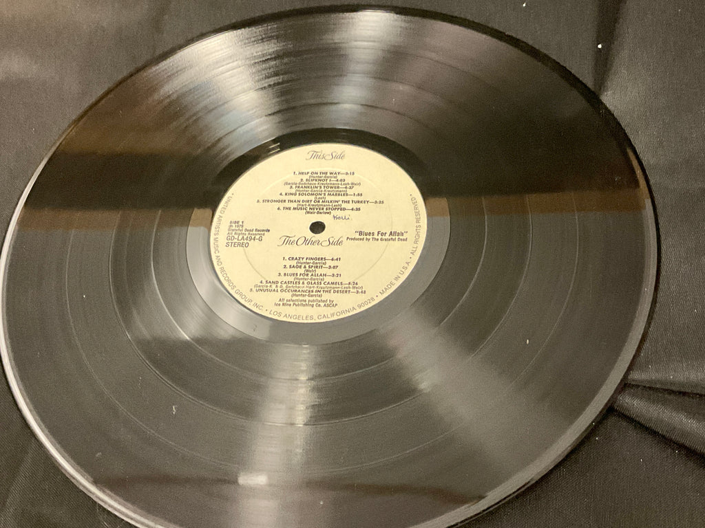 Grateful Dead Blues For Allah Vintage LP