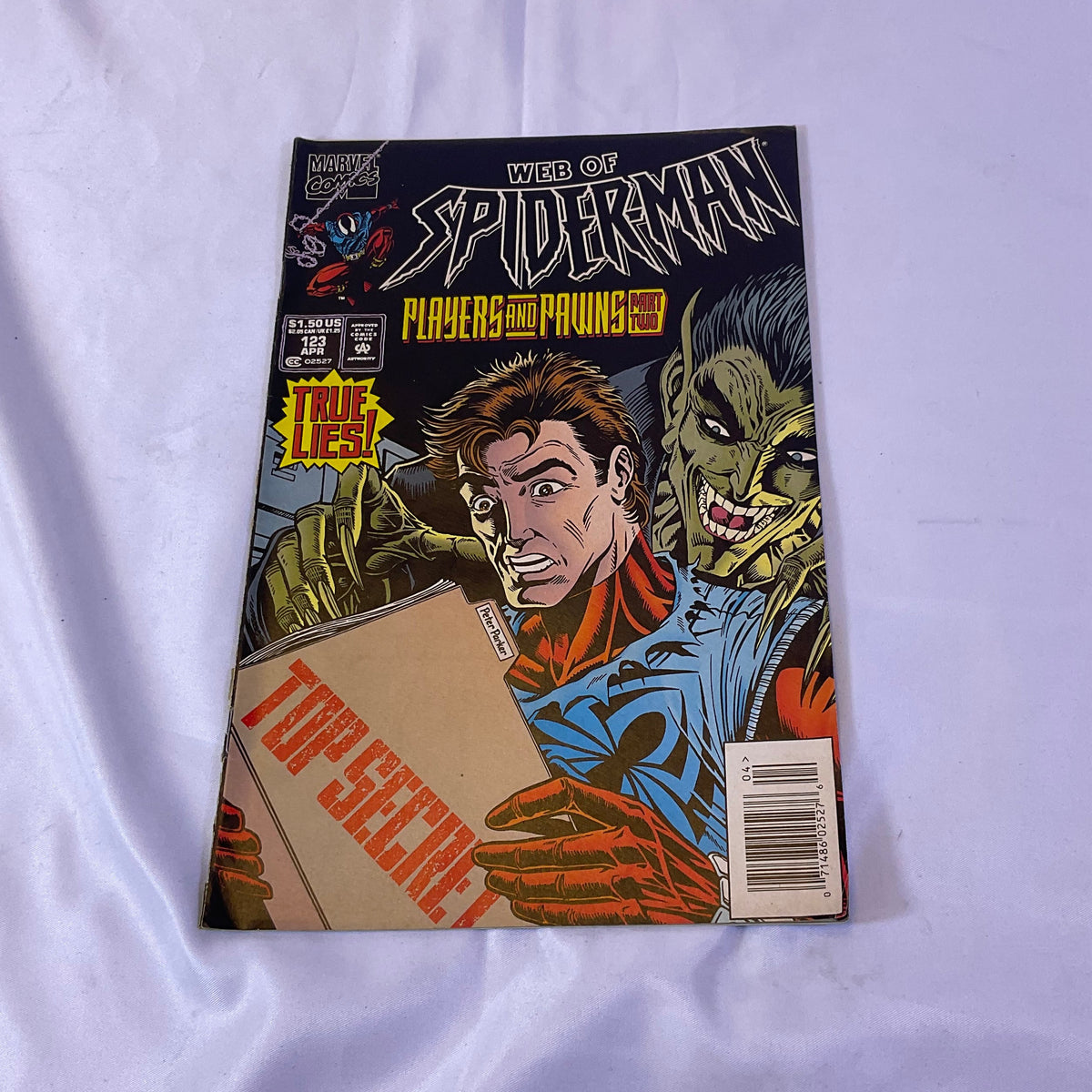 Web of Spider-Man #123 Players And Pawns Part Two 1995