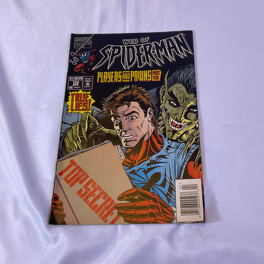 Web of Spider-Man #123 Players And Pawns Part Two Vintage 1995