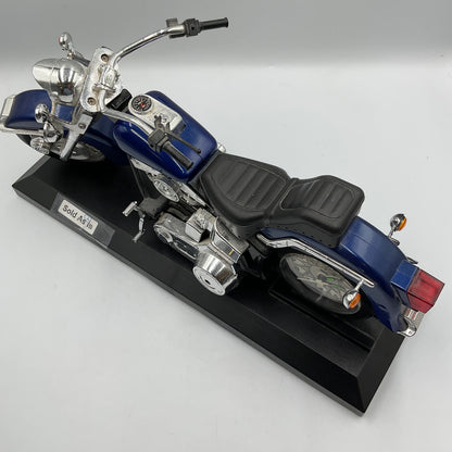 Harley Davidson Blue Maisto 1:18 Scale Die-cast Replica
