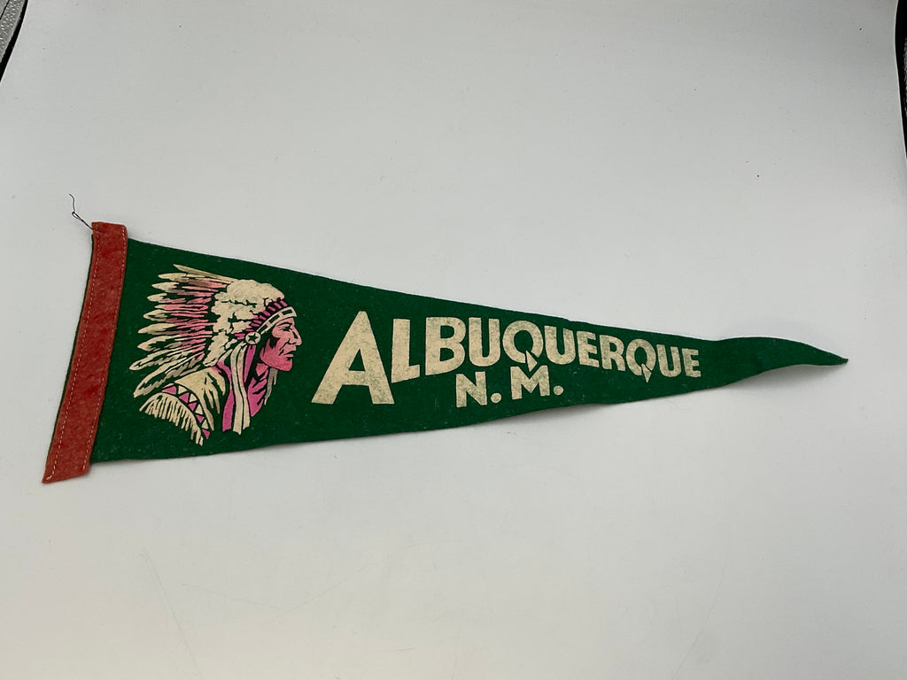 Lot 3 Felt Pennants Rare 1942 Atlantic City White Sands Albuquerque NM
