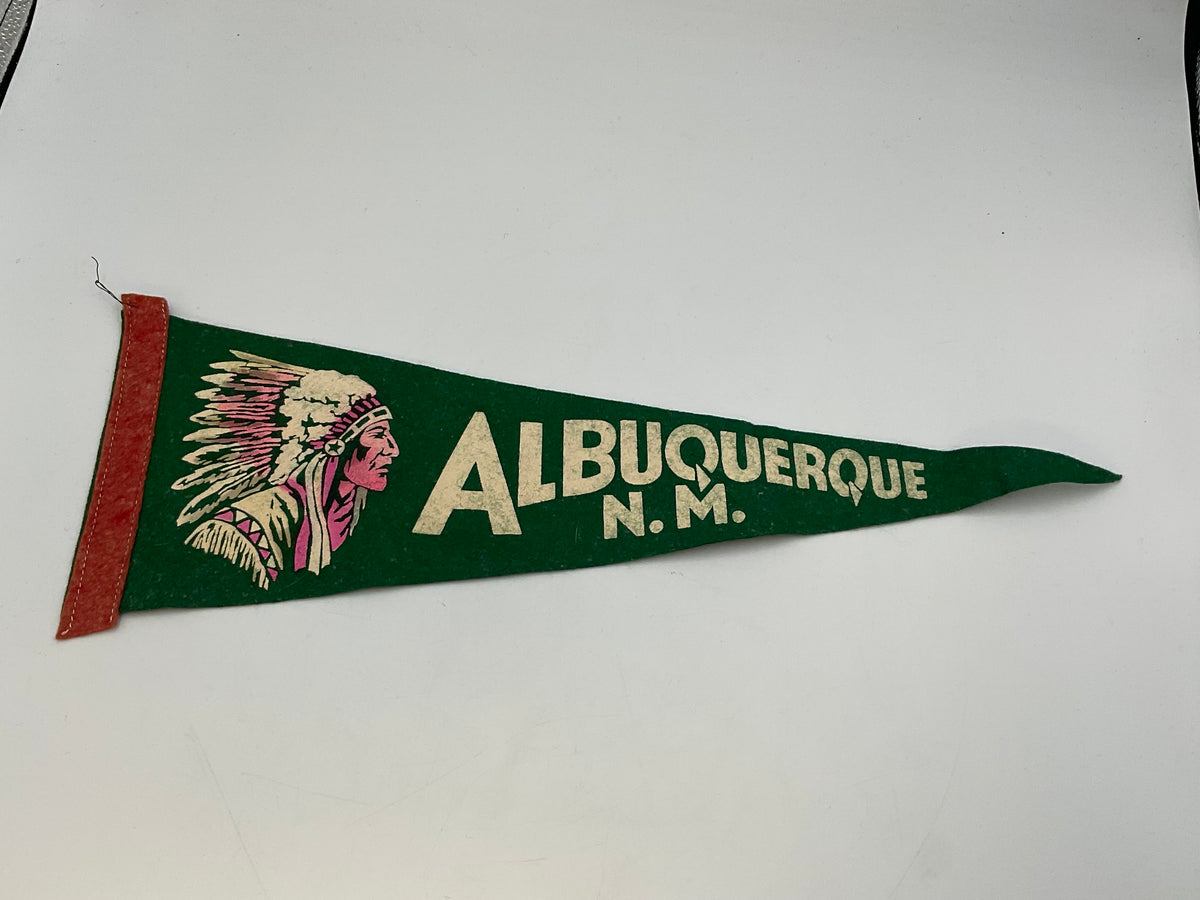 Lot 3 Felt Pennants Rare 1942 Atlantic City White Sands Albuquerque NM